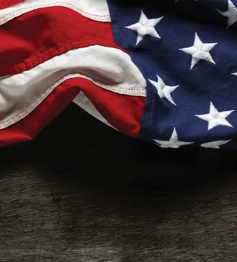 American flag for Memorial Day or 4th of July