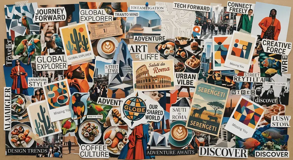 creating a collage