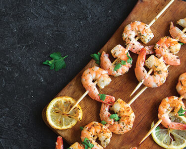 Mango Habanero Balsamic Shrimp