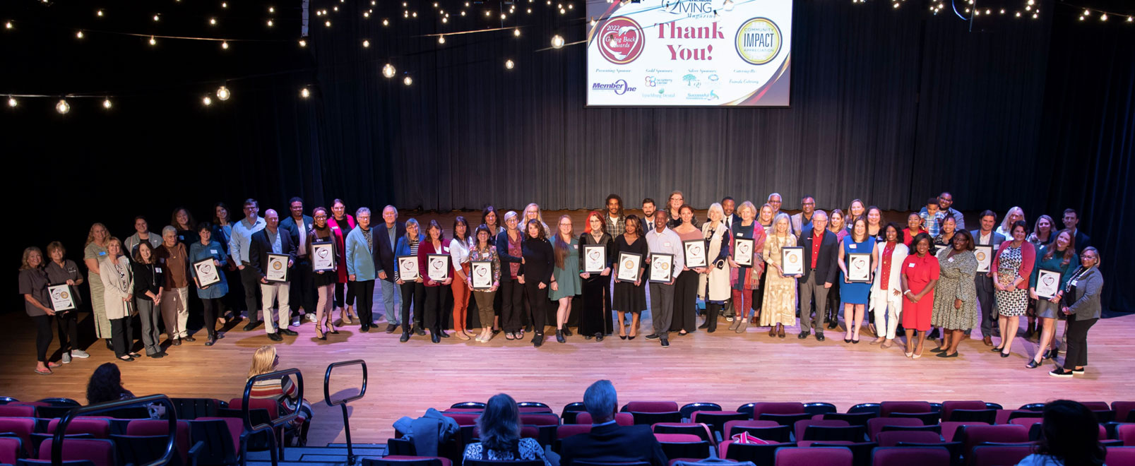 giving back awards and community impact awards