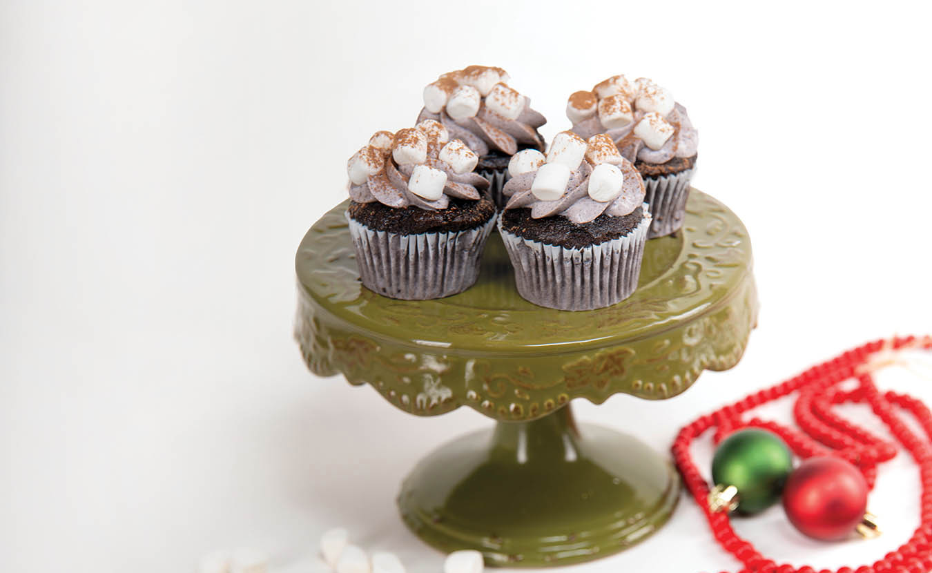 Hot Chocolate Cupcakes recipe