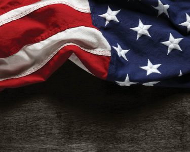 American flag for Memorial Day or 4th of July