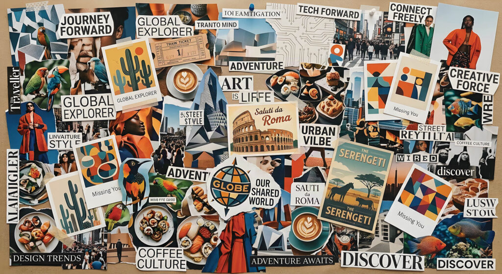 creating a collage